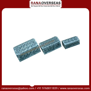 กล่องใส่เครื่องประดับทำด้วยมือทำจากไม้,ที่เก็บของที่ระลึกสำหรับจี้ต่างหูและสายรัดข้อมือ - Product Image 3