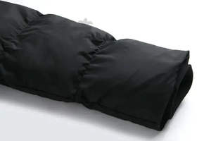 Vêtements d'extérieur surdimensionnés d'hiver chauds et personnalisés pour hommes, veste en duvet à bulles pour hommes, vente en gros - Product Image 4