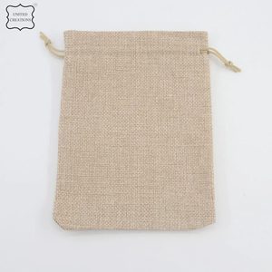 Petite pochette cadeau à cordon de serrage avec logo personnalisé en toile de coton biologique pour l'emballage de bijoux ou d'artisanat en gros - Product Image 6