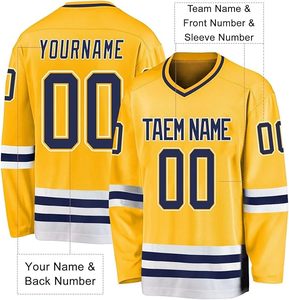 Maillot de hockey sur glace sublimé de qualité supérieure Logos de conceptions personnalisées et meilleur matériel personnalisé prix de gros bon marché au Pakistan - Product Image 3