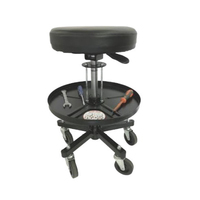 ITA Tools Chaise roulante avec plateau réglable, siège d'atelier, capacité 159 kg/350 lb, OEM ODM