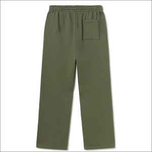 High Quality Breathable French Terry Fleece High Anti-Wrinkle Casual <b>Jogger</b> Pants Custom Logo Rhinestones Unisex Wide Leg <b>Baggy</b> - Product Image 2