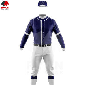Uniformes de baseball à sublimation pour hommes, uniformes de baseball de haute qualité sur mesure, fournisseur en gros d'usine, nouveauté - Product Image 5