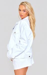 Veste décontractée pour femme, personnalisable avec logo brodé, réversible, en tricot respirant, coupe ample mi-longue, taille XL, pour l'hiver - Product Image 2