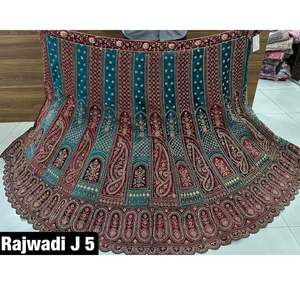 Wholesale Charming Rajwadi Bridal <b>Lehenga</b> with Intricate Sequin Work Double Dupatta Heavy Flair Can Can for Parties <b>Weddings</b> - Product Image 1