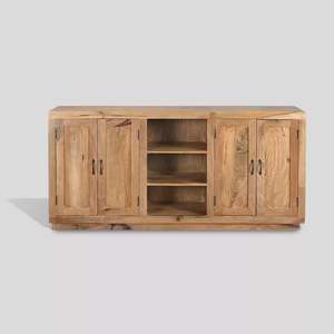 Buffet moderne en bois à 4 portes 170 cm pour chambre à coucher, salle à manger, salon et hôtel - Product Image 1