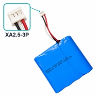 Batterie rechargeable 18650 2S2P 5200mAh 7.2V avec BMS pour coussin de massage