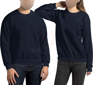 Nueva Sudadera Unisex 100% Algodón para Invierno, Diseño Personalizado 2024, Bordado Sólido, Tinte Liso, Talla XL - Product Image 2
