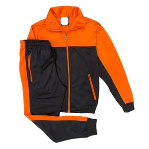 RTS Seller Ensemble de pantalons de jogging à capuche zippés à motif contrasté pour femmes Vêtements de sport légers Survêtement athlétique - Product Image 4