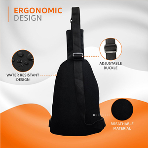 Bolsa de Hombro Cruzada de Cuero para Hombre, Precio Económico al por Mayor, Bolsos de Hombro de Cuero 100% para Hombre - Product Image 4