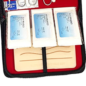 Kit de Práctica de Sutura Médica, Instrumentos de Entrenamiento Quirúrgico de Acero Inoxidable para Estudiantes, Reutilizables para Uso Hospitalario - Product Image 3