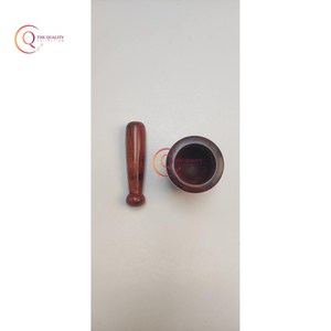 Increíble mortero de madera con herramienta de cocina decorativa de Calidad exclusiva para moler especias hierba medicina en los más vendidos - Product Image 3