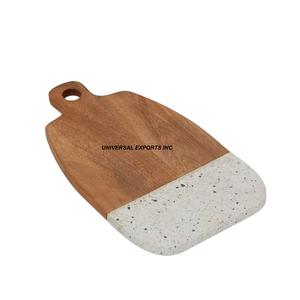 Tabla de cortar de madera hecha a mano, tabla de cortar de diseñador con acabado personalizado, tabla de cortar clásica y elegante al por mayor - Product Image 1
