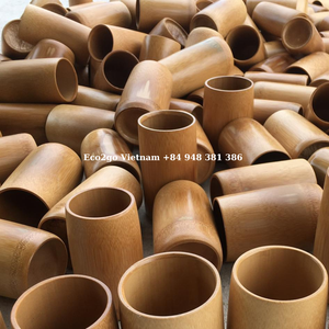 ถ้วยใยไผ่ย่อยสลายได้ถ้วยชาไม้ไผ่พร้อมโลโก้แกะสลักเลเซอร์สำหรับดื่มเครื่องดื่มในเวียดนาม - Product Image 4