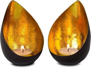 Recién llegado, soporte de luz votiva de hierro decorativo con diseño floral cortado, ideal para centros de mesa, mesas o decoración de altar - Product Image 6