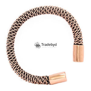 Boutons de manchette en cuivre poli pour mariages, coffret cadeau pour garçons d'honneur, mode haut de gamme, multiformes, unisexe, plusieurs tailles par Tradebyd - Product Image 2