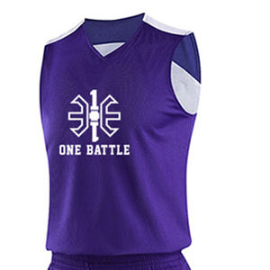 Uniforme de basket-ball unisexe sur mesure, OEM, imprimé sur mesure, 100% polyester, séchage rapide, respirant, antibactérien - Product Image 5