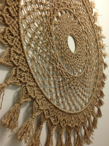 Décoration murale en macramé fait main en jute écologique 2026 - Style moderne et sauvage - Décoration naturelle pour la maison - Vente en gros - Product Image 5