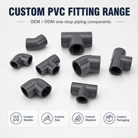 Raccords de tuyauterie ASTM2846 en PVC SCH80, matériau de qualité, coude pleine taille, raccords de tuyauterie CPVC, vente chaude
