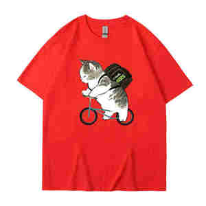 Camiseta Unisex de Diseño Personalizado con Logotipo Gráfico, Estampada, Holgada, Informal, 100% Algodón, Ecológica, Transpirable y de Secado Rápido - Product Image 3