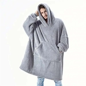 Manufacturers Custom Winter Outfits Grey Color Vintage Pullover for Women <b>Fur</b> Long <b>Hoodie</b> - Product Image 1