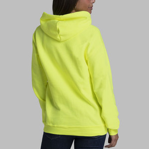 Sudadera con Capucha de Alta Calidad, Color Verde Neón, para Hombre, Nueva, Térmica, Personalizada, 100% Algodón, Forro Polar, Resistente al Viento, para Invierno - Product Image 3