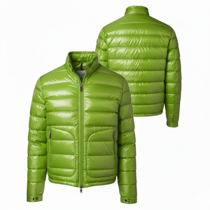Dernier design de veste matelassée sur mesure, meilleur prix de gros, polyester et nylon de haute qualité, style streetwear, vestes pour hommes, OEM - Product Image 6