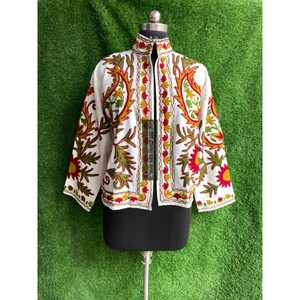 เสื้อแจ็กเก็ตปักลายสำหรับใส่ได้ทั้งชายและหญิงเสื้อโค้ทผ้าคอตตอนสิ่งทออินเดียแบบลำลองสำหรับฤดูหนาวและฤดูใบไม้ผลิ - Product Image 5