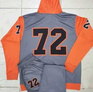 2022 Unisex personalizado de gran tamaño acogedor Joggers conjuntos de algodón polar con capucha chándal para parejas de talla grande antibacteriano Anti-UV - Product Image 2