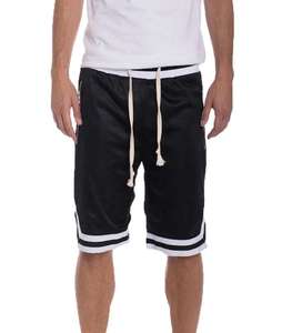 Short de fitness athlétique de haute qualité pour hommes avec tissu en maille Poche d'entraînement de gymnastique personnalisée motif solide pour le basket-ball - Product Image 5