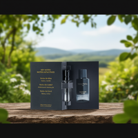 Set de Viaje y Mini Fragancias Melina Parfums Baccarat Elixir Warm Woods Woody Spray de 2ml para Mujer, Botella de Vidrio, Francia