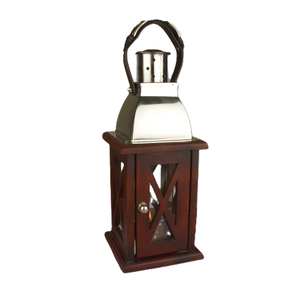 New Arrival Wooden and Metal Candle <b>Lantern</b> Hanging <b>Moroccan</b> <b>Lantern</b> For Home Wedding Christmas Lighting Decorations - Product Image 4