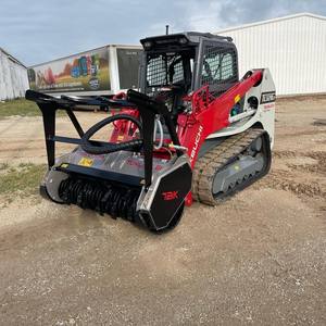 Nouveau Chargeur sur chenilles Takeuchi TL12V2 6t 115hp avec boîte de vitesses Hino, haute efficacité, pack forestier, et commandes EH - Product Image 5