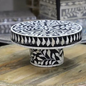 Soporte de pastel con incrustaciones de hueso de nueva tendencia al por mayor con plato de sake caliente increíble Mesa decorativa de plástico para exhibición de pasteles herramientas de pastel - Product Image 2