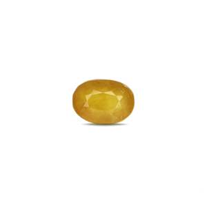 Saphir Jaune Naturel 8 Carats, Pierre Libre, Facetté, Alexandrite, Péridot, Émeraude, Aigue-marine, Gemmes Rouges Taillées Ovale, Clarté VVS - Product Image 1