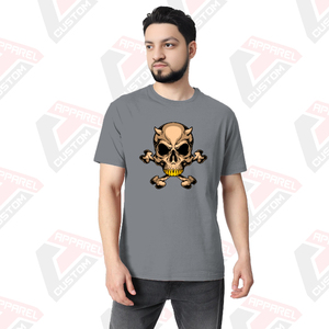 เสื้อยืดผู้ชายเนื้อผ้านุ่มพิเศษ สวมใส่สบาย เหมาะสำหรับฤดูร้อน ผลิตจากวัสดุเป็นมิตรต่อสิ่งแวดล้อม ตกแต่งด้วยผ้าเดนิม ผ้าบาติก ผ้าคอร์ดูรอย ผ้าฝ้าย 100% และแผ่นปะติด - Product Image 5