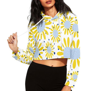 Sudadera con Capucha Corta Personalizada con Tu Propio Diseño para Mujer, Invierno, Sublimación, Tallas Grandes, Transpirable, Ecológica, Alta Calidad - Product Image 1