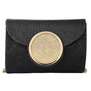 Bolso de mano elegante para mujer 6694 - Negro - Product Image 2