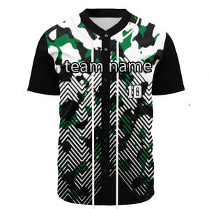 Uniforme de Béisbol Sublimado Personalizado Nuevo 2025 para Jóvenes, Jersey de Béisbol OEM de Buena Calidad para Hombre - Product Image 1