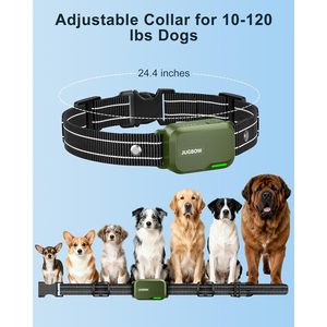 Collar Eléctrico para Perros Jugbow 4500FT, Impermeable IPX8, con Control Remoto y 4 Modos, Material Plástico, Collar de Adiestramiento con Descarga Eléctrica - Product Image 6