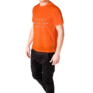 เสื้อยืดถักผู้ชายแบบใหม่ โปรโมชั่นพิเศษ พิมพ์ลายดิจิทัล แขนสั้น ผ้ายืด/โพลีเอสเตอร์ เป็นมิตรกับสิ่งแวดล้อม สไตล์สมาร์ทแคชชวล รุ่นพิเศษ - Product Image 2