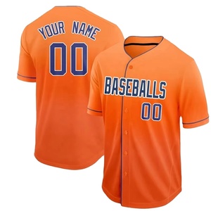 Livraison rapide, impression personnalisée, maillots de baseball unis, maillot de baseball bleu, sublimation, prix bas, maillot de baseball homme / enfant - Product Image 1