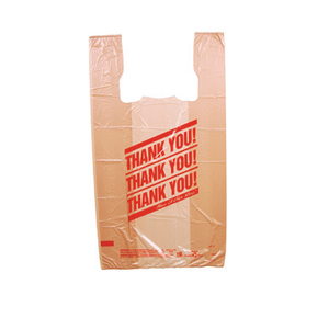 ถุงใส่เสื้อยืดพร้อมที่จับเสื้อกั๊กพิมพ์ลายซูเปอร์มาร์เก็ตรีไซเคิลโลโก้ที่กำหนดเองได้ในเวียดนาม - Product Image 1