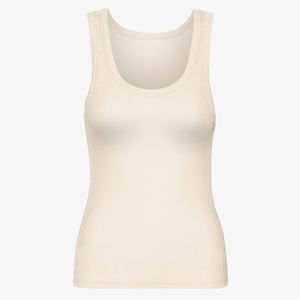 Summer Fashionable Seamless Wholesale Bulk Top Femme Top <b>Sexy</b> Knit Custom Crop Ribbed Tank Top Women - Product Image 4