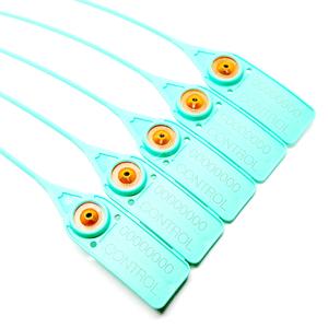 Sello de Seguridad Corto Azul Claro CLIXAR Seal Arrow V2 para Contenedores, Equipaje, Vehículos y Tanques de Combustible - Product Image 5