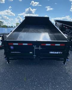 Remorque à benne télescopique hydraulique 7x16 avec engrenages d'essieux 7K de 2 pieds et composants de noyau de moteur Excellent prix. - Product Image 3