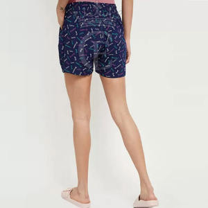 Short respirant taille haute pour femmes Dernier style Couleur unie Personnalisable Vêtements pour femmes en gros - Product Image 4