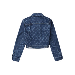 Vestes en jean décontractées surdimensionnées de qualité supérieure, vêtements pour femmes, jeans teints unis, vestes en cuir fabriquées au Pakistan - Product Image 2