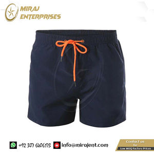 Pantalones cortos deportivos de secado rápido con estampado sólido multicolor para hombre, pantalones cortos informales de uso diario para la playa, venta al por mayor - Product Image 3