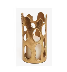 Bougeoir créatif en aluminium fini vintage pour les décorations de mariage et la décoration intérieure - Product Image 6